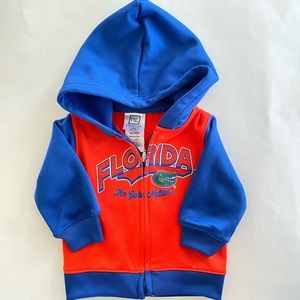 EUC Florida Gators infant Zip-up hoodie